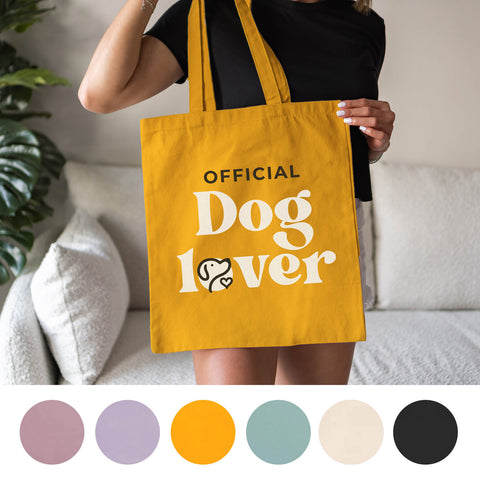 Bio-Shopper Bag - Doglover (versch. Farben)