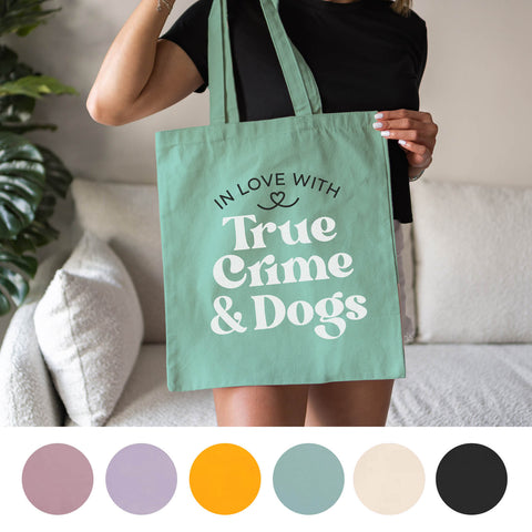 Bio-Shopper Bag - True Crime and Dogs (versch. Farben)