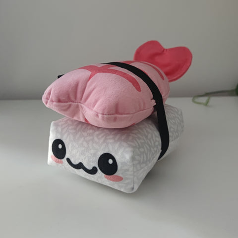Hundespielzeug 2in1  -  Shrimp Sushi