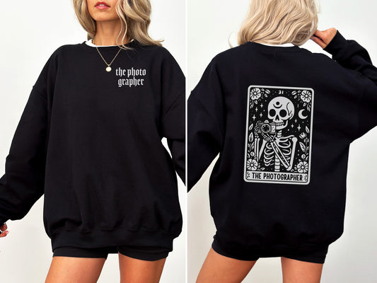 Sweatshirt True Black - Tarot Photographer