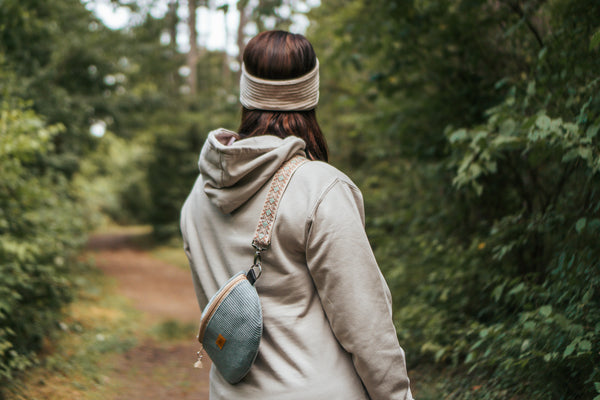 Design it yourself - Bumbag Bauchtasche "City" (inkl. Schwarzem Gurt)
