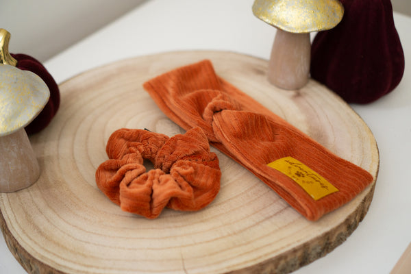 Scrunchie Cord - Fox Orange