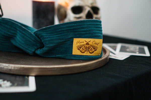 Stirnband - Witchy Teal (versch. Designs)