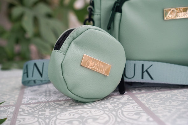 Crossbody Tasche Annuk - Dusty Mint (Vegan Leather)