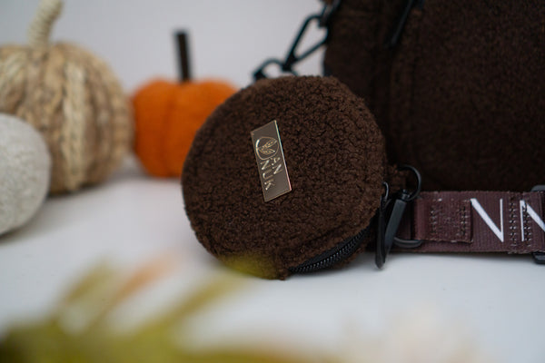 Crossbody Tasche Annuk - Dark Brown Teddy