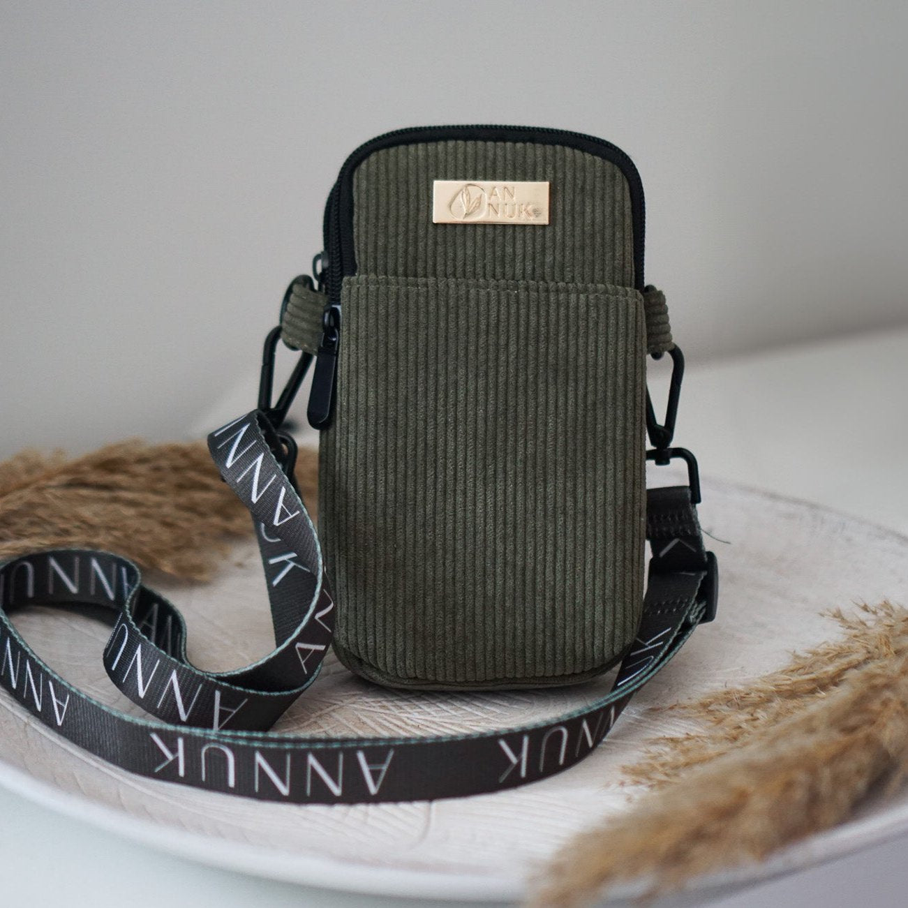 Crossbody Mini Tasche Yuma - Dark Moss