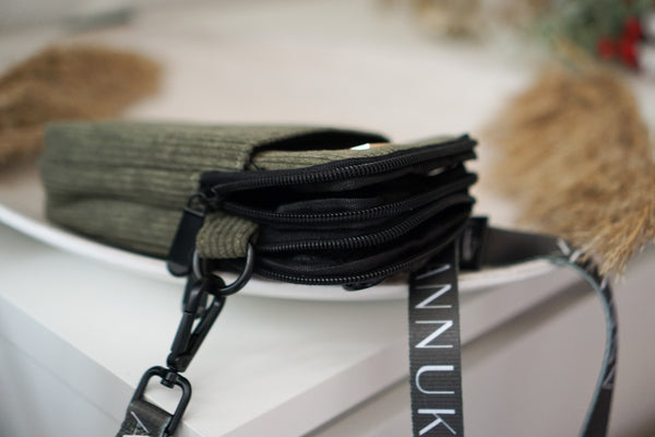 Crossbody Mini Tasche Yuma - Dark Moss