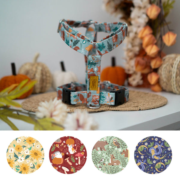 Hundegeschirr Waterproof - Magic Forest (versch. Designs)