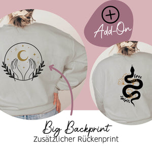 ANNUK Add-On - Zusätzlicher Backprint (Hoodies, Sweater)