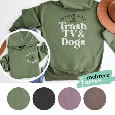 Hoodie Unisex - Trash Tv and Dogs