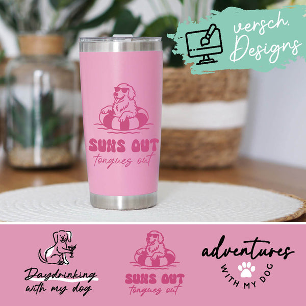 Design it yourself - Hot & Cold Tumbler 590ml pink