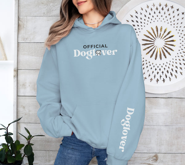 Hoodie Unisex Pastell Blue - Doglover