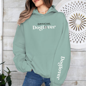 Hoodie Unisex Dusty Mint - Doglover