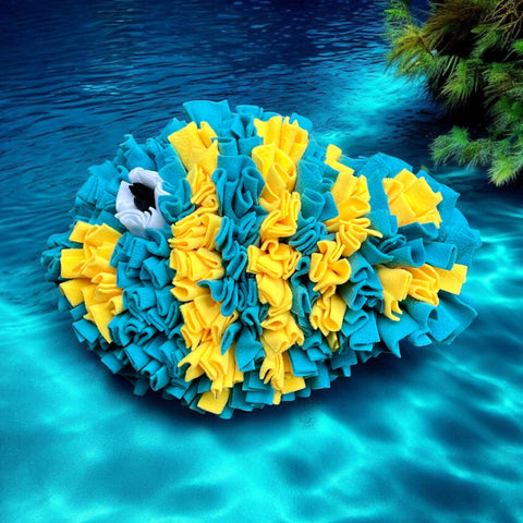 Schnüffelteppich - Tropenfisch  50x37cm