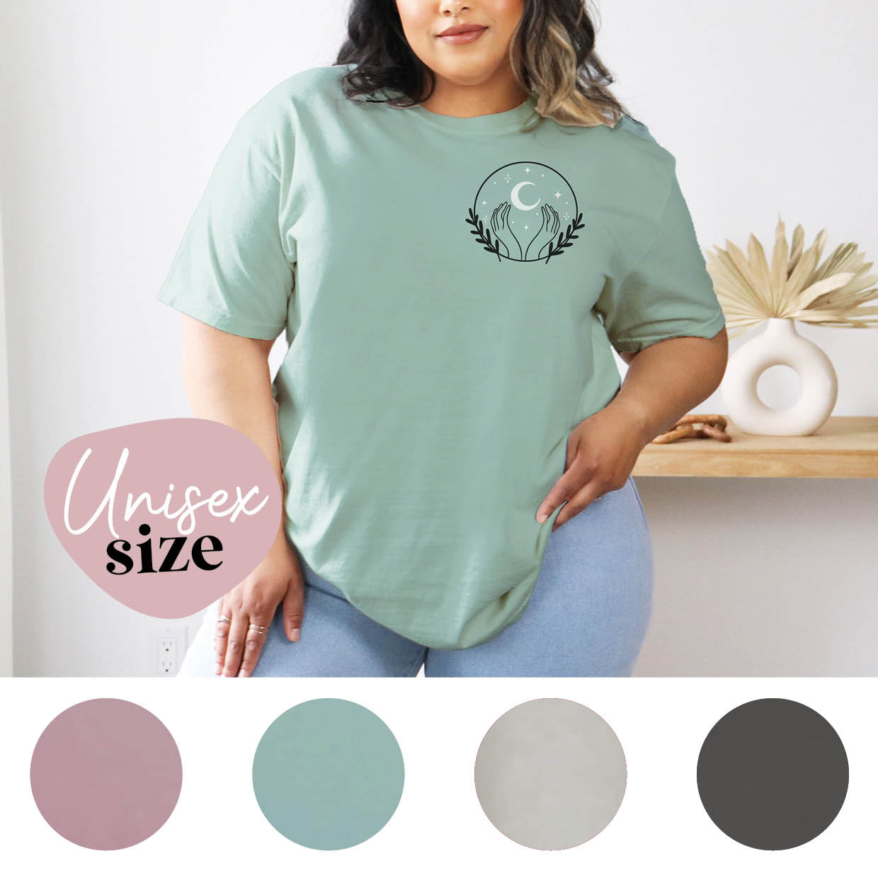 T-Shirt Bio Baumwolle Unisex  - Stargazer (versch. Farben)