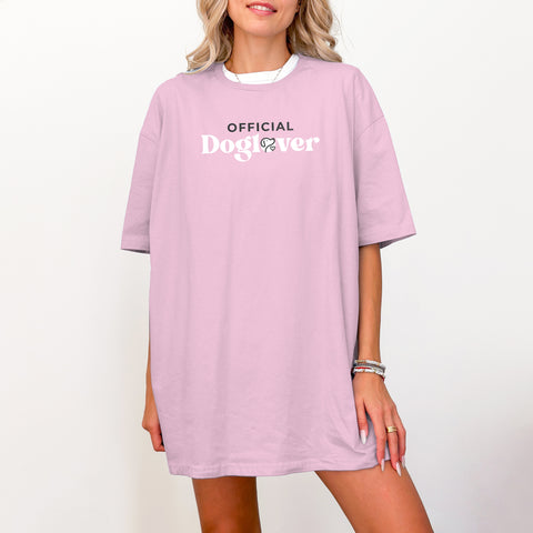 T-Shirt Bio Baumwolle Light Pink  - Doglover