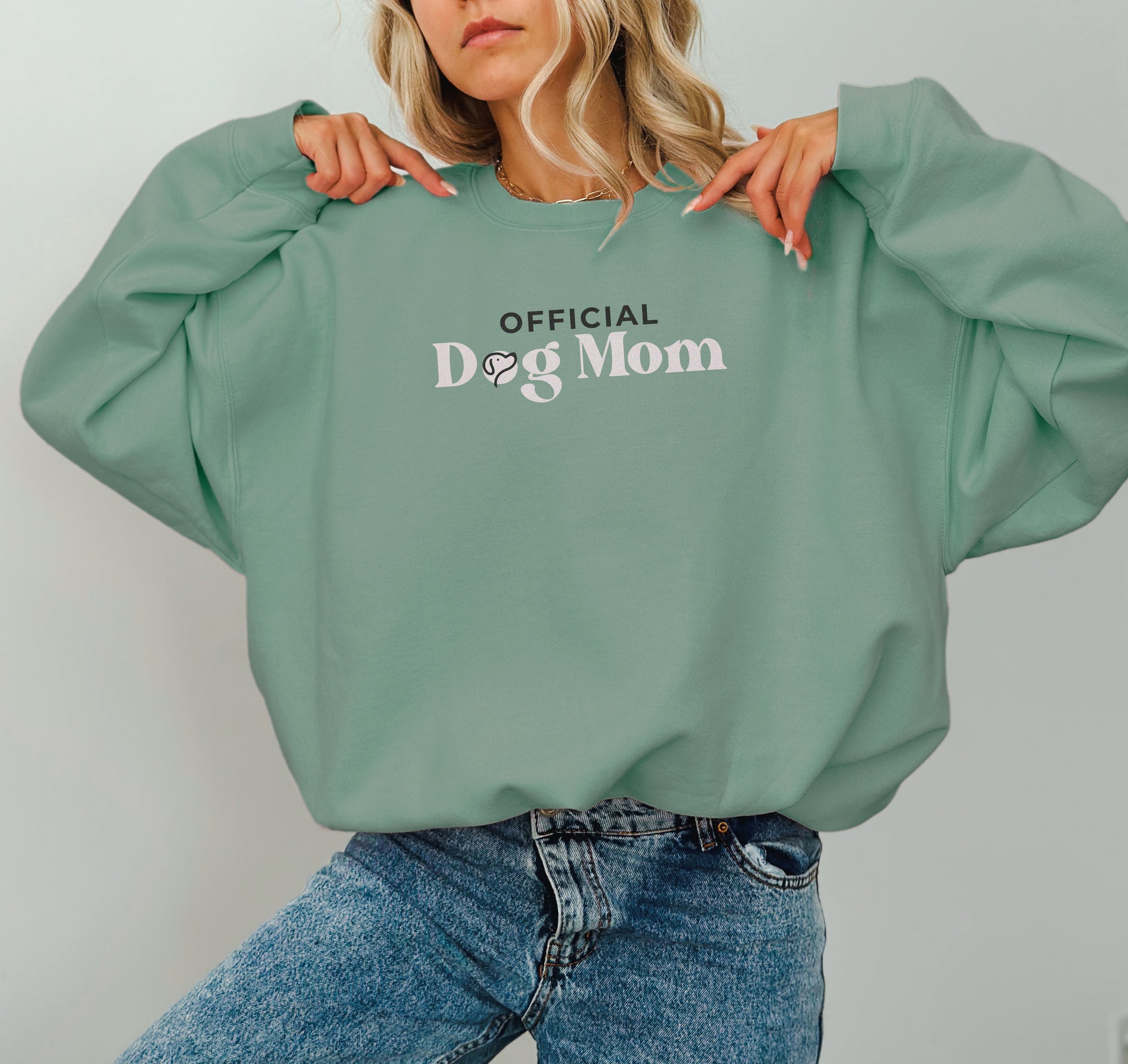 Sweatshirt Dusty Mint - Dogmum