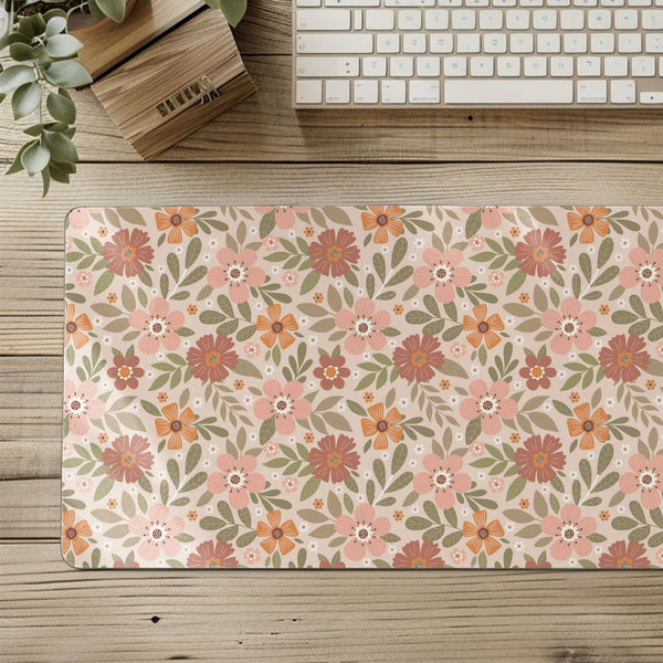 Desk Mat Schreibtischunterlage - Peachy Petals