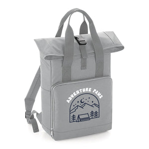 Recycle Rolltop Rucksack Midi GREY - Adventure Paws