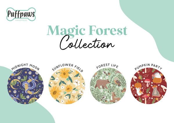 Hundegeschirr Waterproof - Magic Forest (versch. Designs)