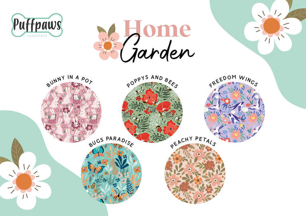 Stoffleine Waterproof - Home Garden (versch. Designs)