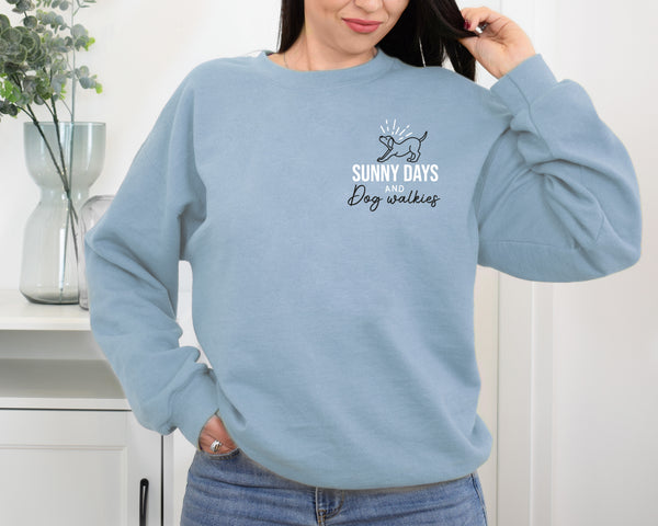 Sweatshirt Light Blue - Sunny Days